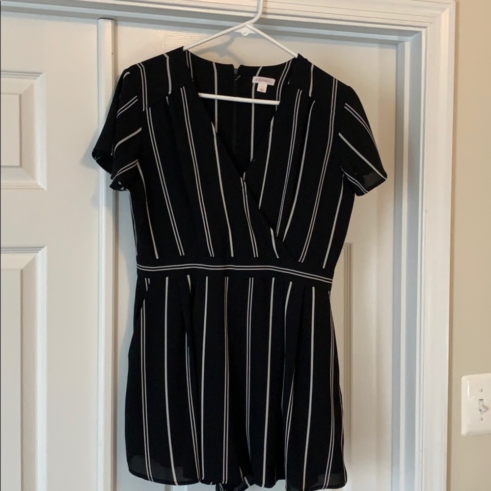Striped Romper